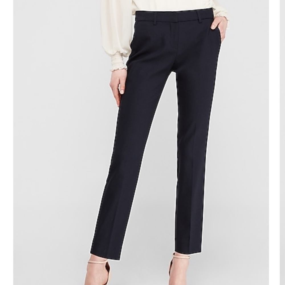 Express Women’s Columnist Mid Rise Ankle Pants